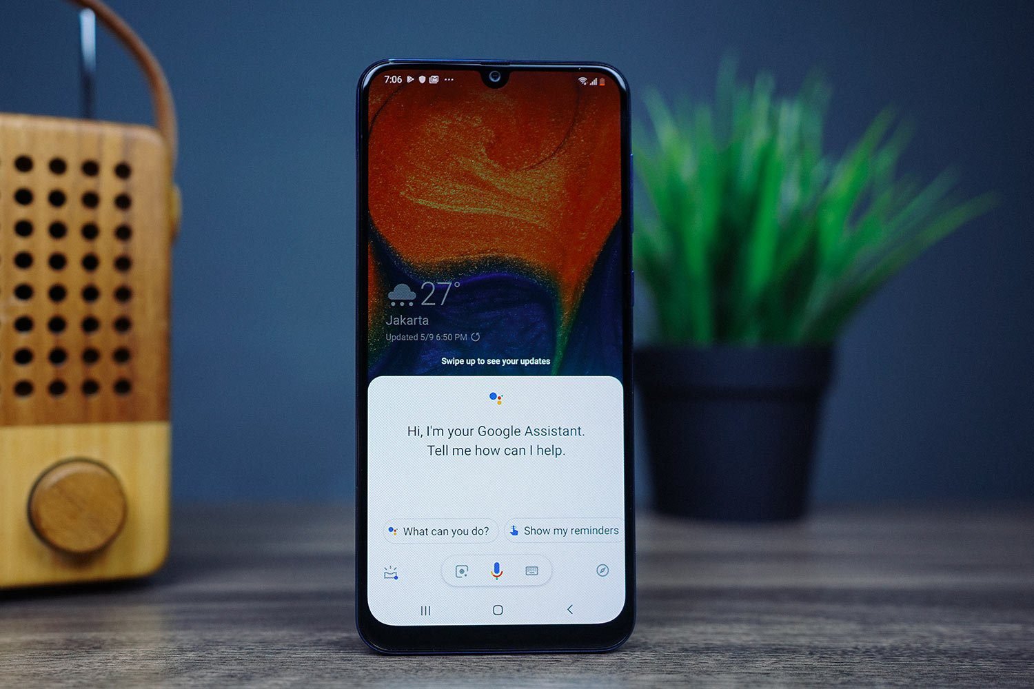 Which music services are supported on Google Assistant and the Google Nest speakers?