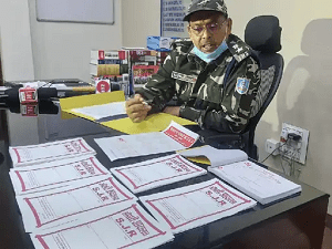 नक्सलियों का कुरियर बॉय गिरफ्तार