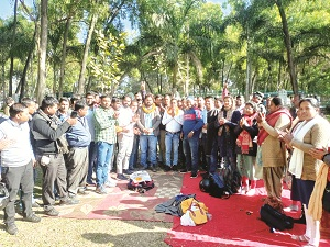 पारा-गैर पारा जेटेट अभ्यर्थी आये एक मंच पर, सरकार से सीधी नियुक्ति की मांग