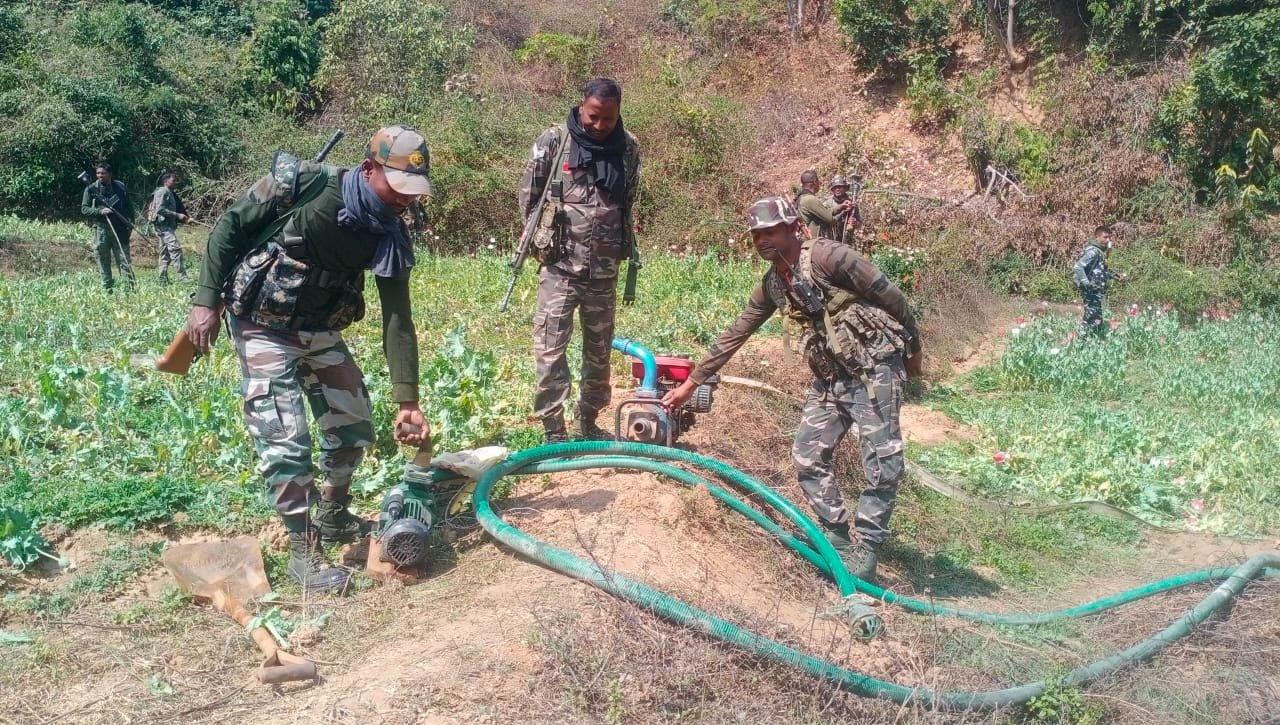 नशा कारोबारियों के नापाक मंसूबे पर जोबांग पुलिस ने फेरा पानी