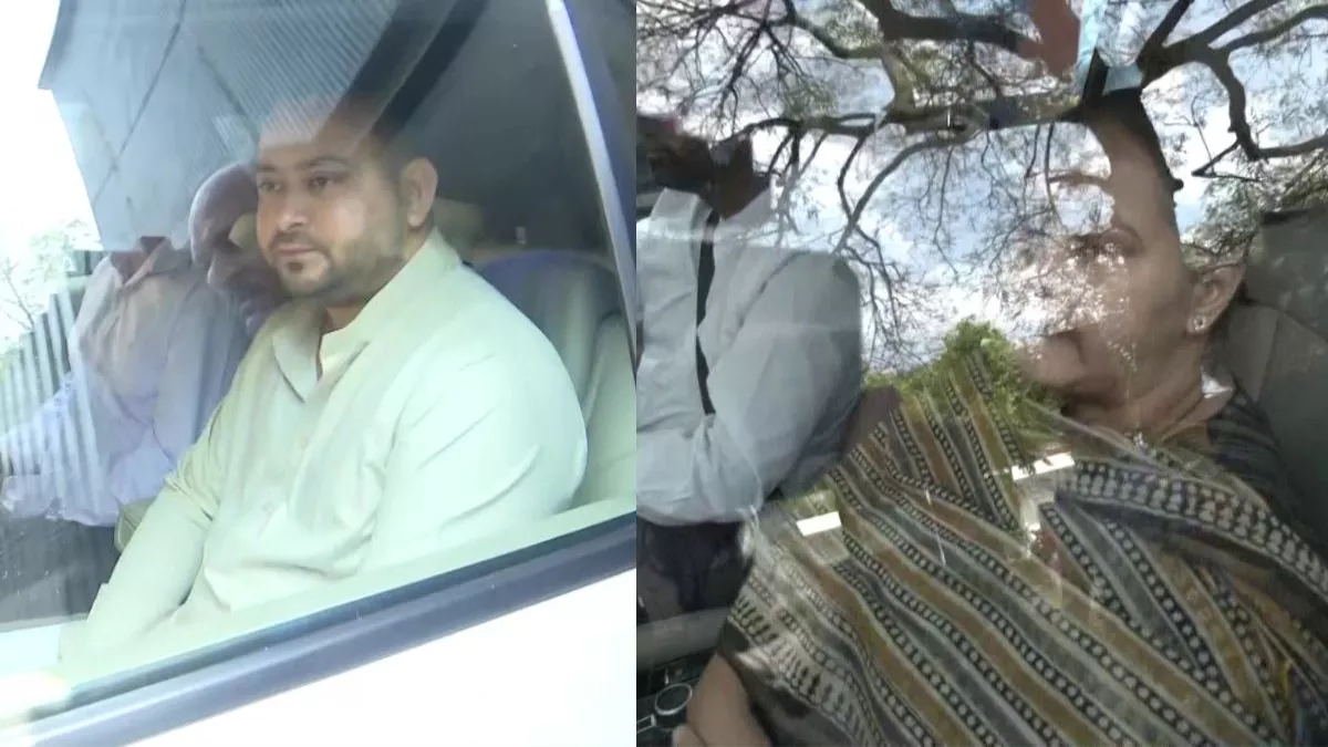 Tejashwi Yadav से CBI, बहन मीसा से ED कर रही पूछताछ