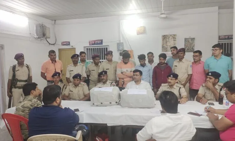 गांजा की तस्करी करने के आरोप में तीन गिरफ्तार, ओड़िशा से लाकर बिहार में खपाने की थी योजना
