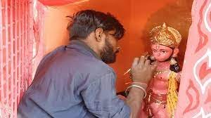 साहिबगंज में मंदिर-मस्जिद के पास पुलिस की भारी तैनाती, टूटी हुई प्रतिमा की कराई गई मरम्‍मत