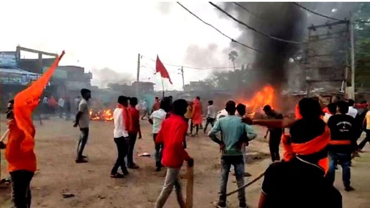 बिहार शरीफ में हिंसा, BJP नेता के भाई की दुकान से 3 करोड़ का मोबाइल लूट ले गए उपद्रवी