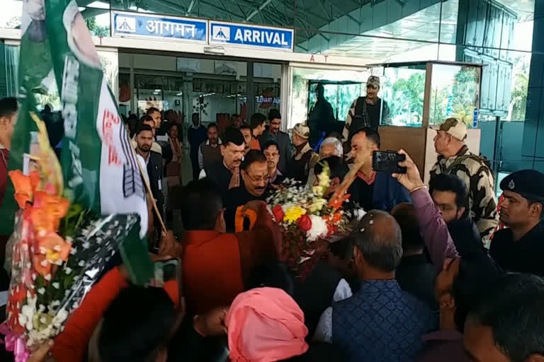 रांची पहुंचे झारखंड जेडीयू प्रभारी अशोक चौधरी