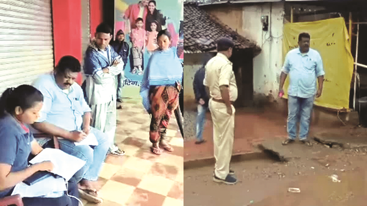 घरेलू विवाद में हुई कहासुनी में पति ने चापड़ से पत्नी की कर दी हत्या