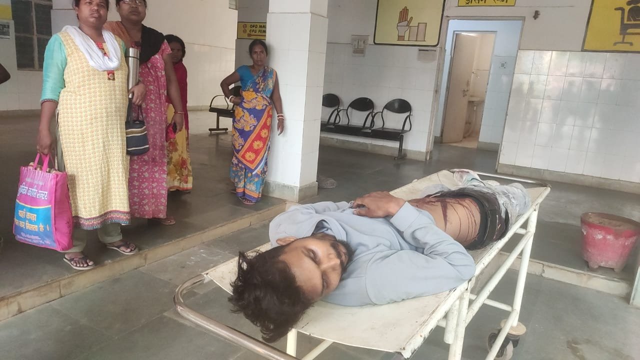 बिरदीडीह चौक के समीप सड़क दुर्घटना में युवक की मौत