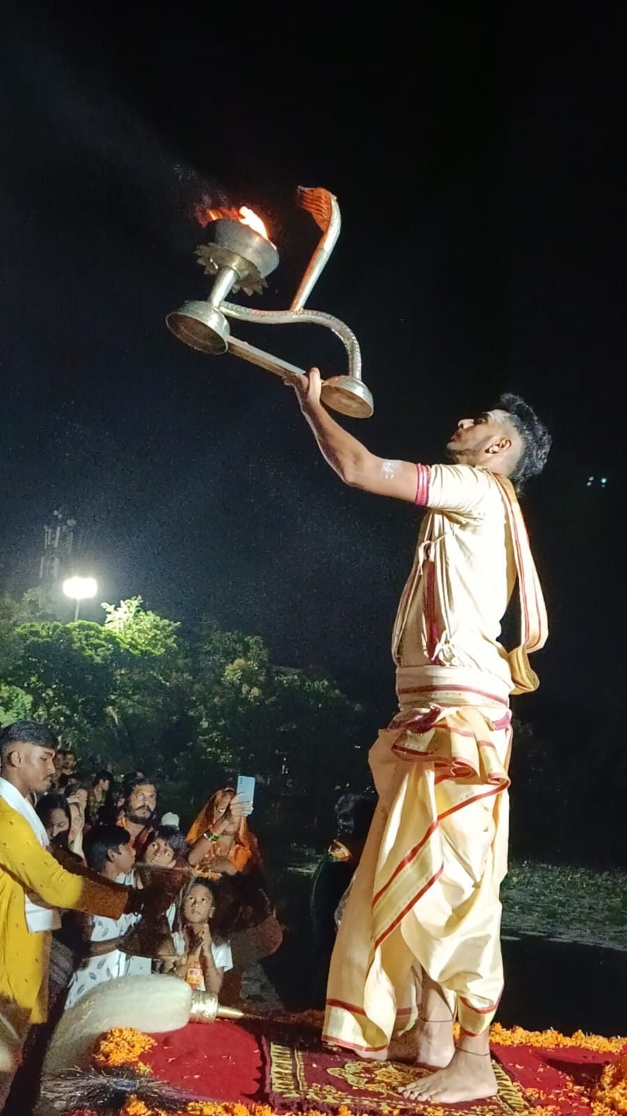 Doranda में हुई भव्य गंगा आरती