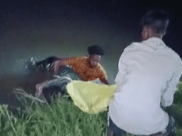 भोजपुर में गहरे पानी में डूबे युवक का शव बरामद