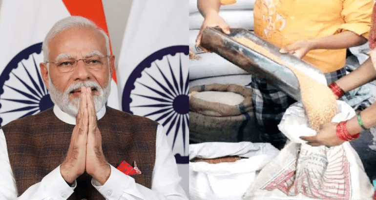 मोदी कैबिनेट के फैसले: वर्ष 2028 तक मिलता रहेगा गरीबों को राशन