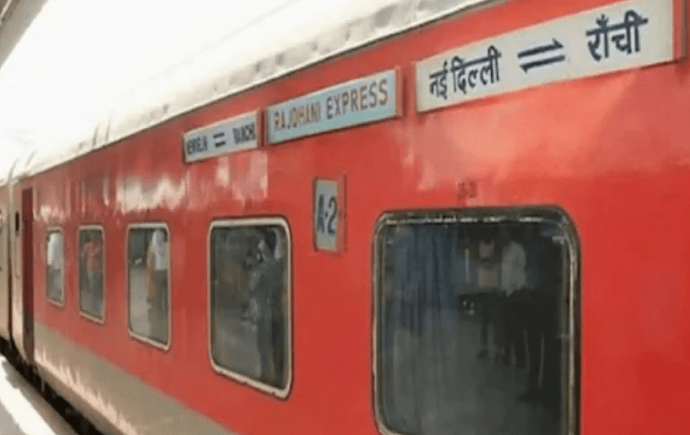 rajdhani express time change