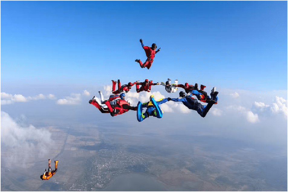 झारखंड में स्काई डाइविंग (Sky Diving in Jharkhand)