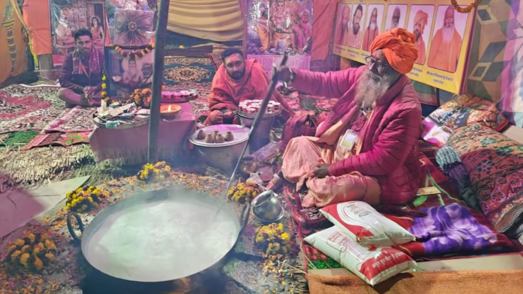 महाकुंभ में रबड़ी वाले बाबा