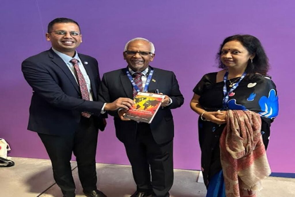 vineet kumar met pm of mauritius