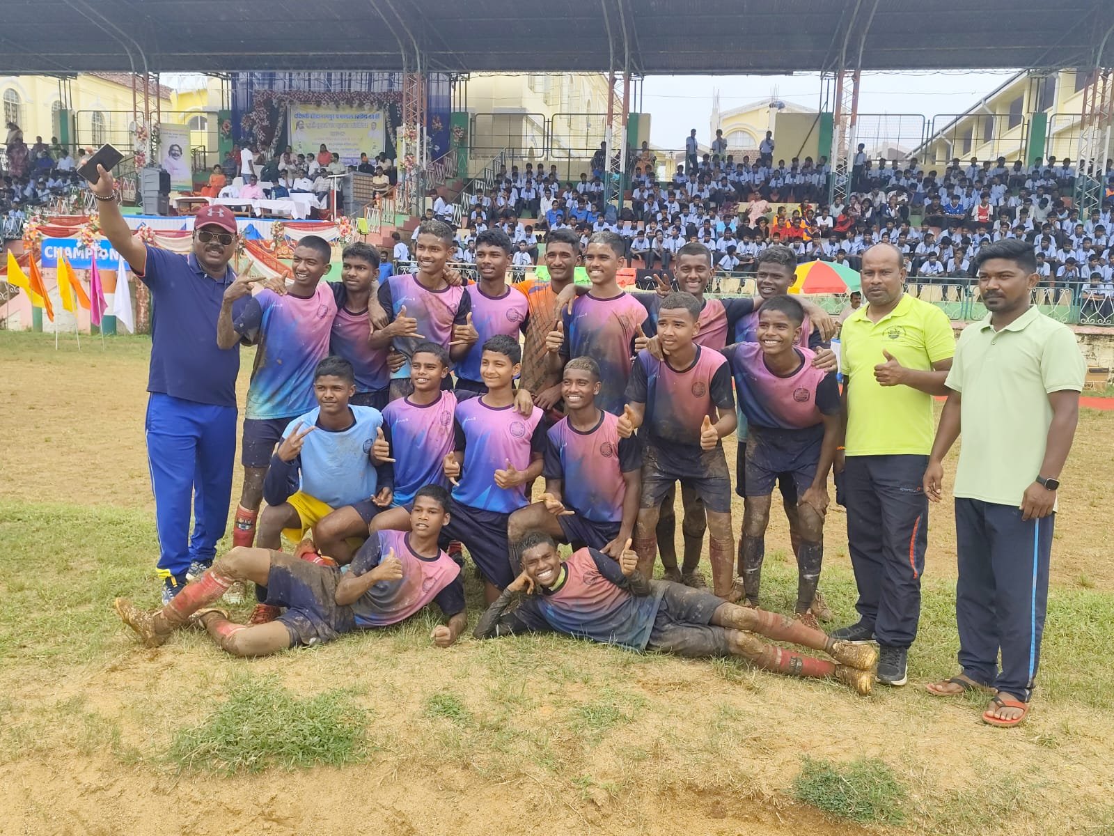 15 साल से कम उम्र की बालक टीम बनी चैम्पियन!