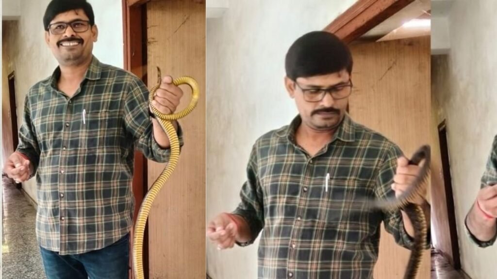 रांची के डोरंडा थाने में सांप मिलने से हड़कंप, ऐसे किया गया रेस्क्यू