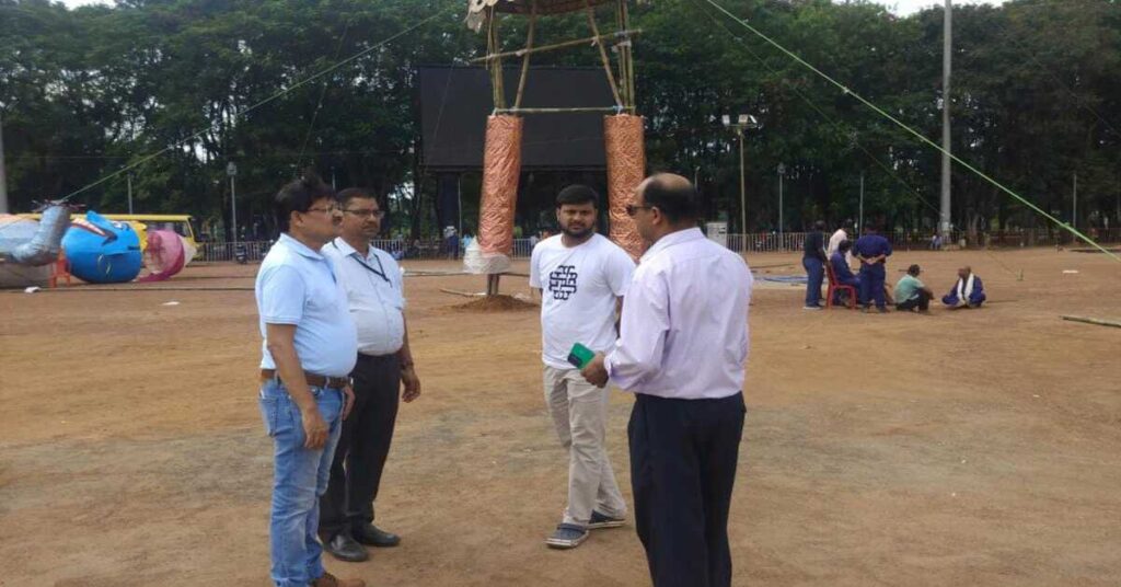 RANCHI NEWS: रावण दहन स्थल का निरीक्षण करने पहुंचे अपर प्रशासक, दिया ऐसी व्यवस्था करने का निर्देश