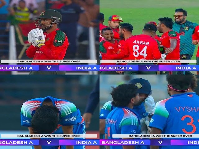 भारत 0 रन पर ऑल आउट, बांग्लादेश ने वाइड से किया जीत का हासिल
