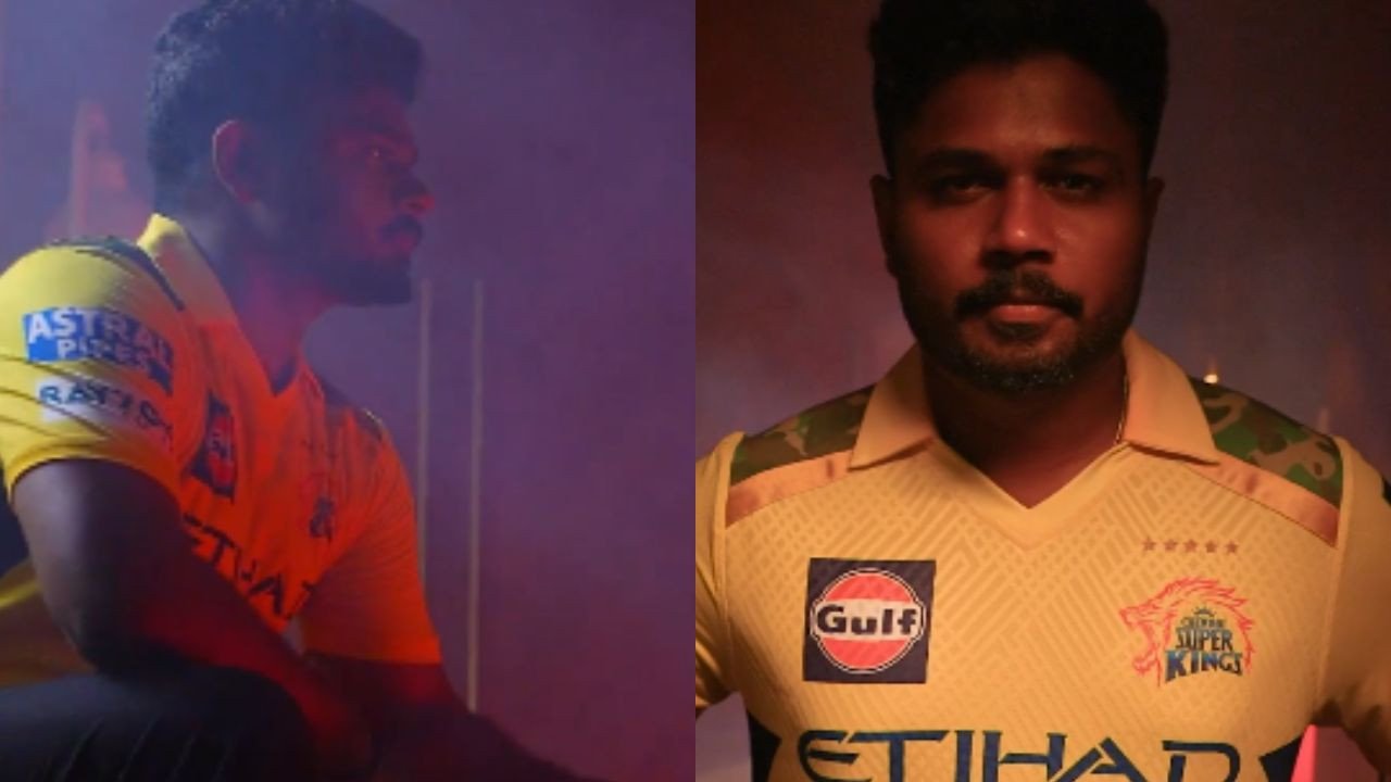 संजू सैमसन ने CSK जर्सी पहनने पर साझा की अपनी भावनाएं