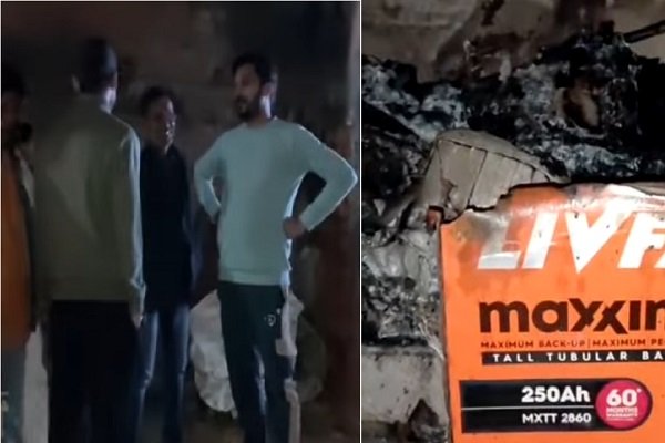 जमशेदपुर: मानगो के इलेक्ट्रॉनिक्स मॉल के गोदाम में आग लगने से लाखों का नुकसान