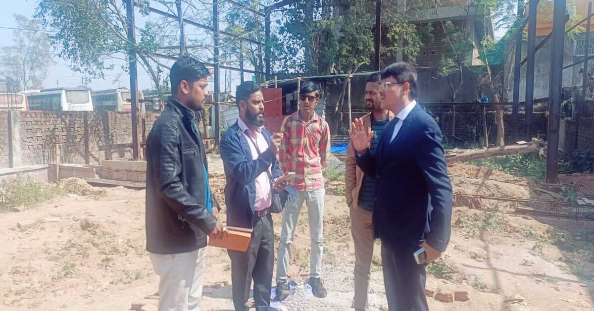 रांची में आईटीआई बस स्टैंड पर MRF परियोजना में विवाद जारी