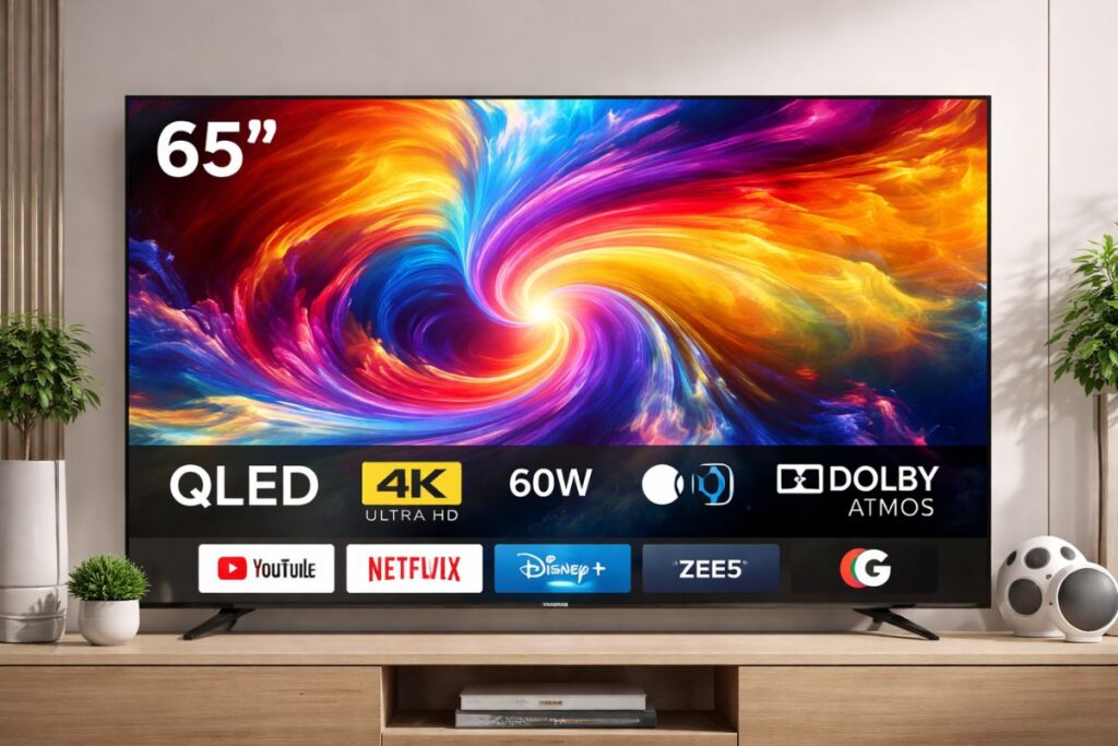 40 हजार से कम में मिल रहा 65 inch Smart TV, नये साल पर सस्ते में घर बैठे उठाएं थिएटर जैसा मजा