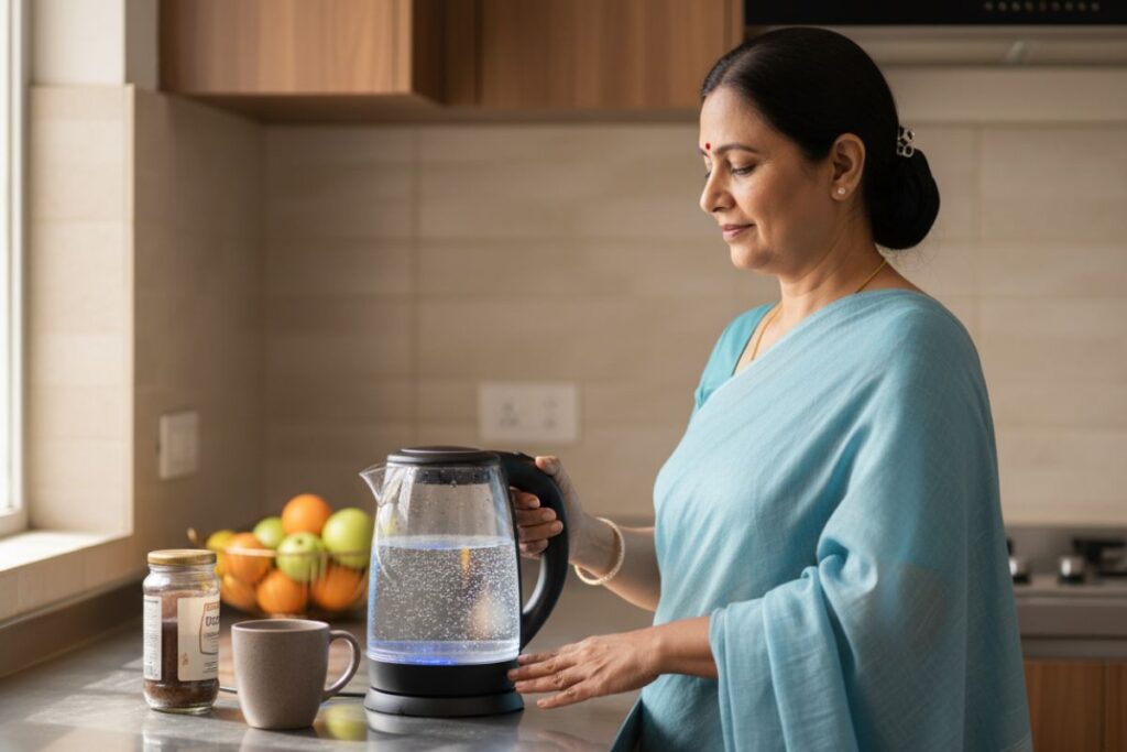 इलेक्ट्रिक केतली महीने में कितनी बिजली पी जाती है? डेली पानी गर्म करते हैं तो जान लें हिसाब