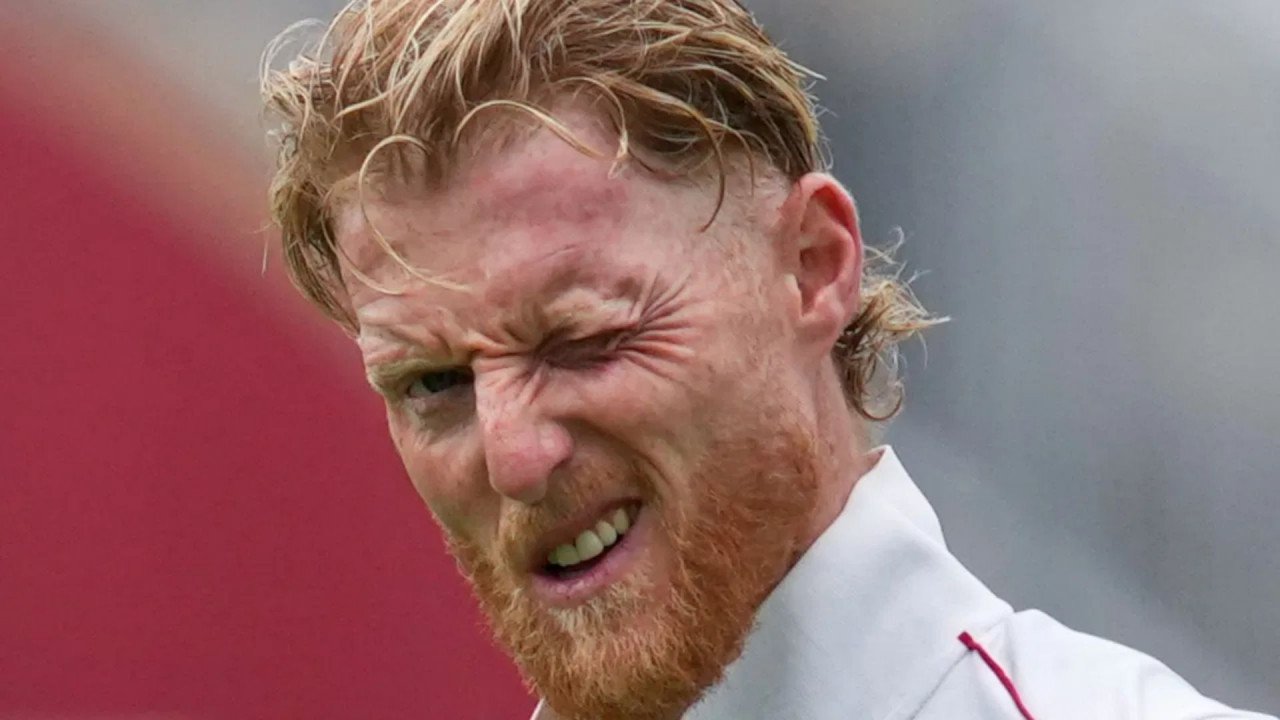 ENG vs AUS: नेसर की गेंद ने स्टोक्स को कराए 'यमराज' के दर्शन, वीडियो में देखें प्राइवेट पार्ट में गेंद लगने के बाद कैसे तड़पे | ball hit captain Ben Stokes on his private part