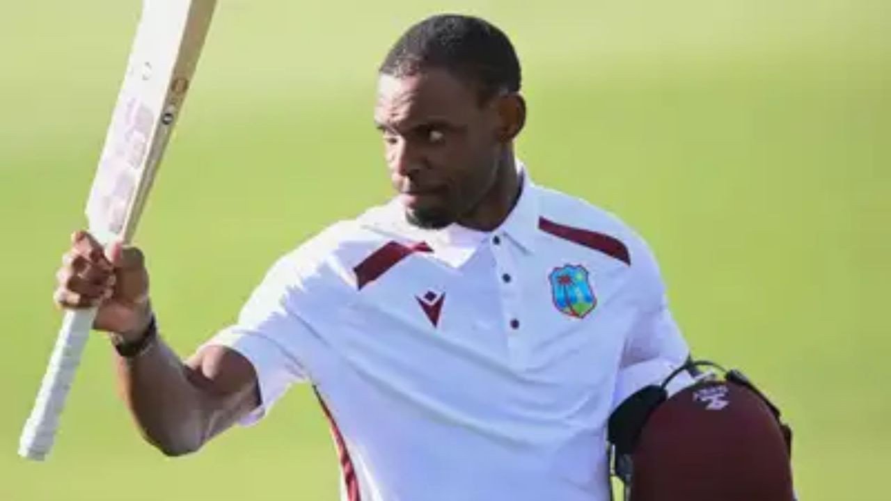 जस्टिन ग्रीव्स ने बल्ले से किया बड़ा कमाल, टेस्ट क्रिकेट के 148 सालों में पहली बार किया ऐसा | nz vs wi justin greaves scripts history after hits double century in fouth innings