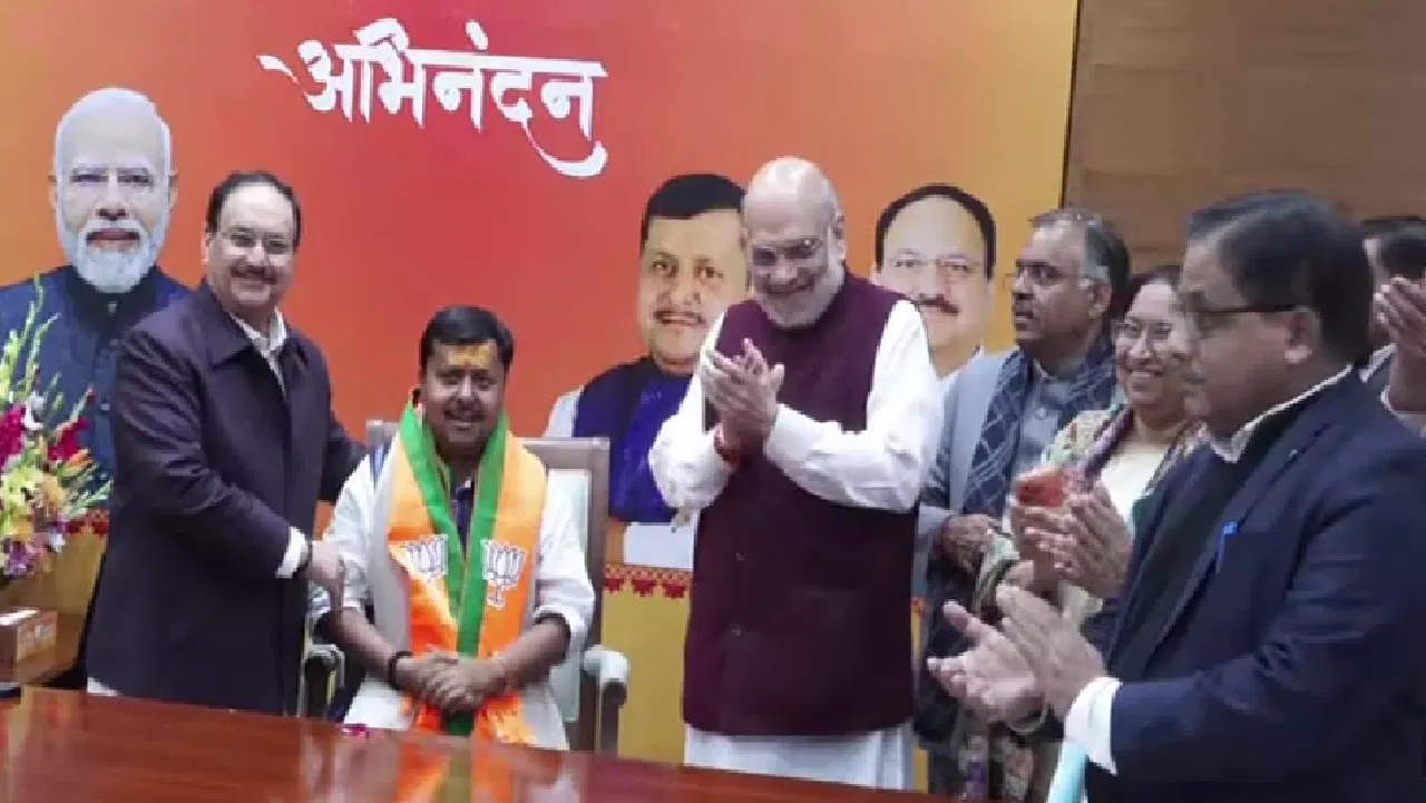 नितिन नबीन बीजेपी के कार्यकारी राष्ट्रीय अध्यक्ष बने, जेपी नड्डा और अमित शाह उपस्थित रहे