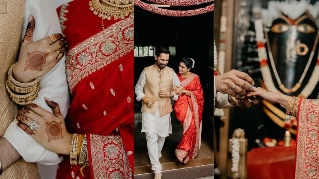 जिस सुर्ख लाल साड़ी में राज की दुल्हन बनीं सामंथा रुथ प्रभु, जानें क्यों मानी जाती है इतनी खास? | Samantha Ruth Prabhu South Indian traditional bridal look in vibrant red embroidered saree with Raj Nidimoru