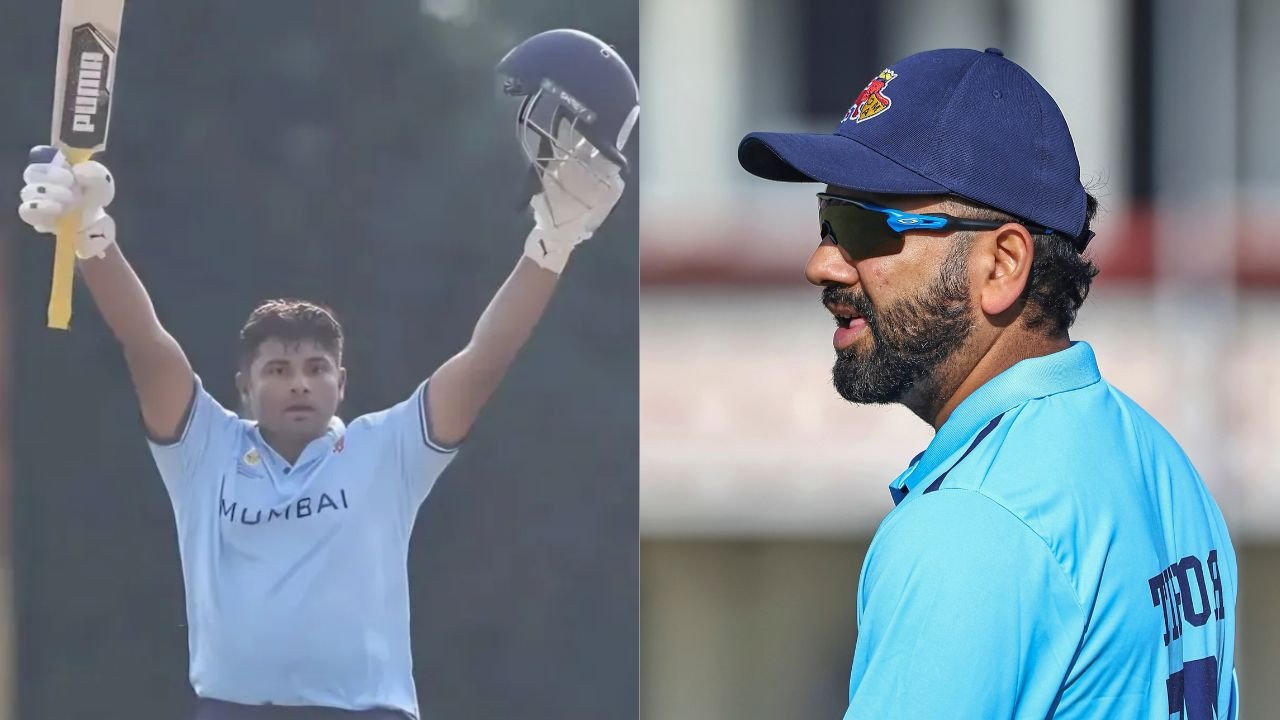 साल के अंतिम दिन सरफराज खान ने रोहित शर्मा का रिकॉर्ड तोड़ा