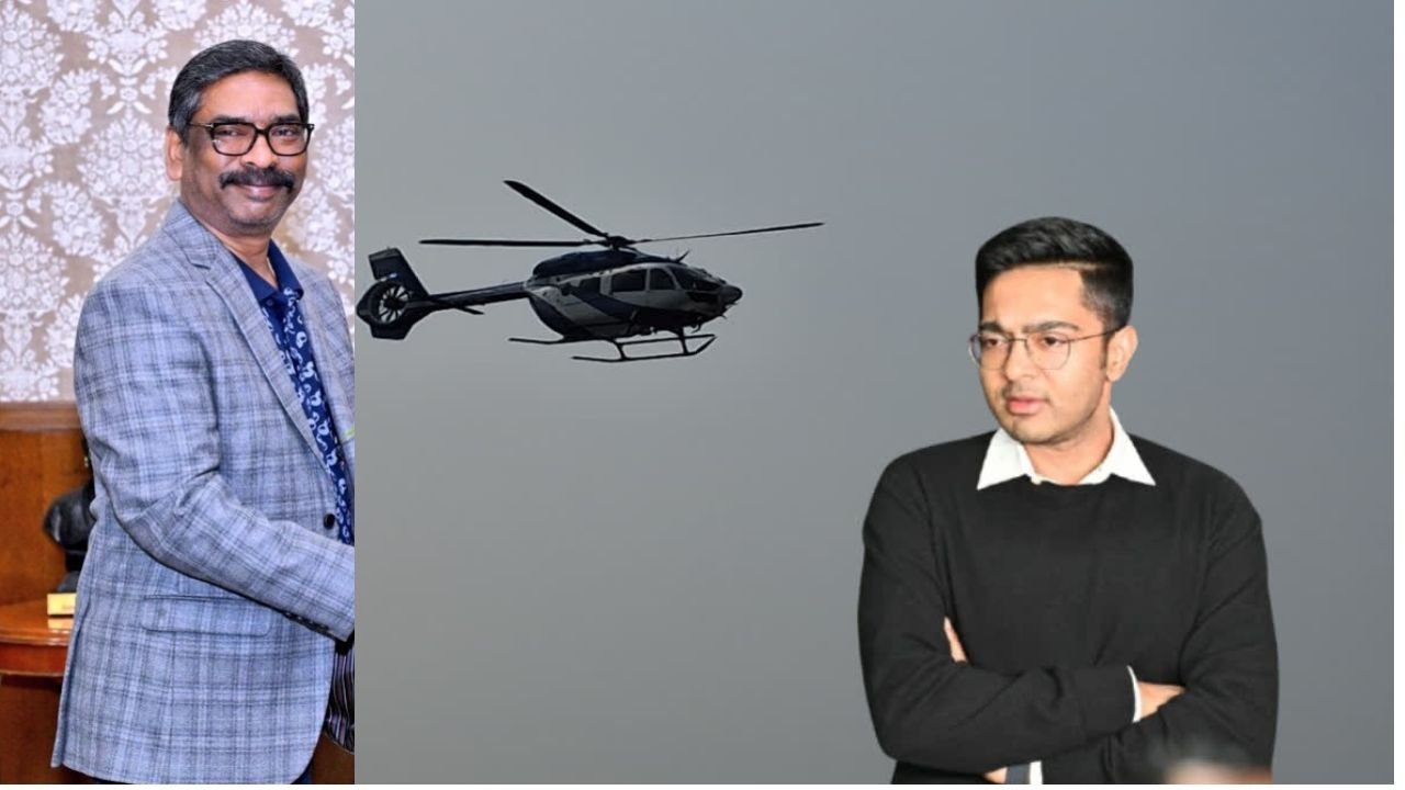 अभिषेक बनर्जी ने हेमंत सोरेन के हेलीकॉप्टर का किया उपयोग, बीजेपी पर अनुमति विवाद के कारण निशाना साधा