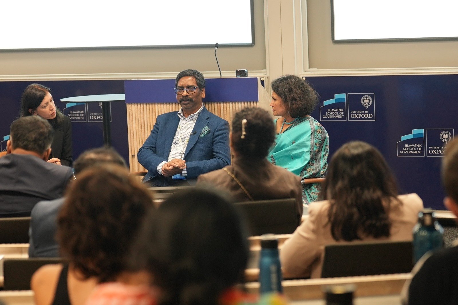 खनिज नहीं झारखंड का फोकस ; टूरिज्म, स्पोर्ट्स और एजुकेशन के लिए जाना जाएगा, आक्सफोर्ड के ब्लावातनिक कॉलेज में बोले हेमंत सोरेन