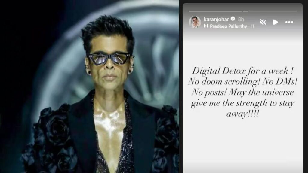 Karan Johar ने सोशल मीडिया से दूरी बनाने का किया एलान, एक हफ्ते तक रहेंगे दूर। शॉकिंग है वजह !