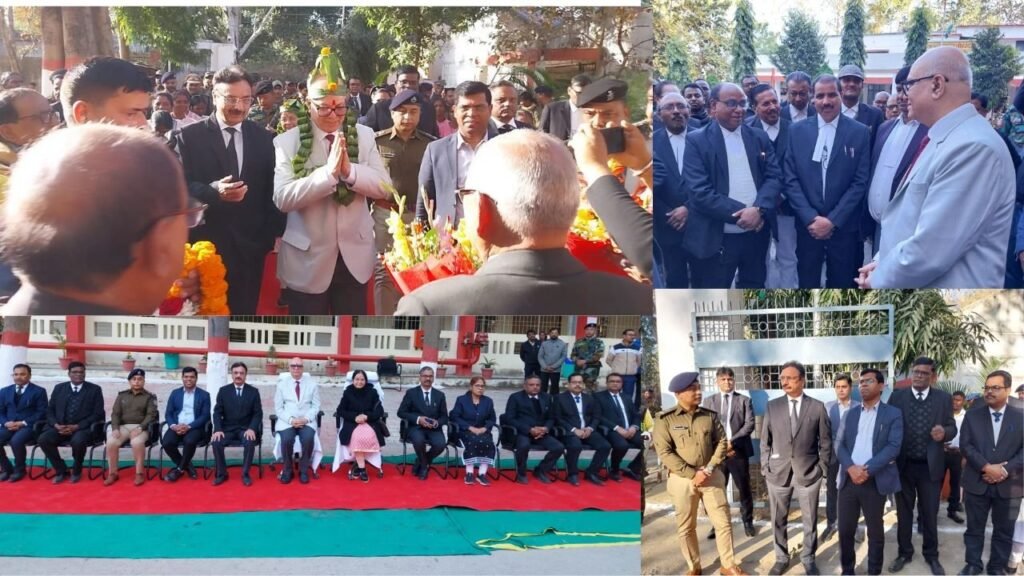 झारखंड हाईकोर्ट के चीफ जस्टिस महेश शरदचंद्र सोनक का लोहरदगा दौरा, व्यवहार न्यायालय परिसर में अधिवक्ताओं से किया संवाद
