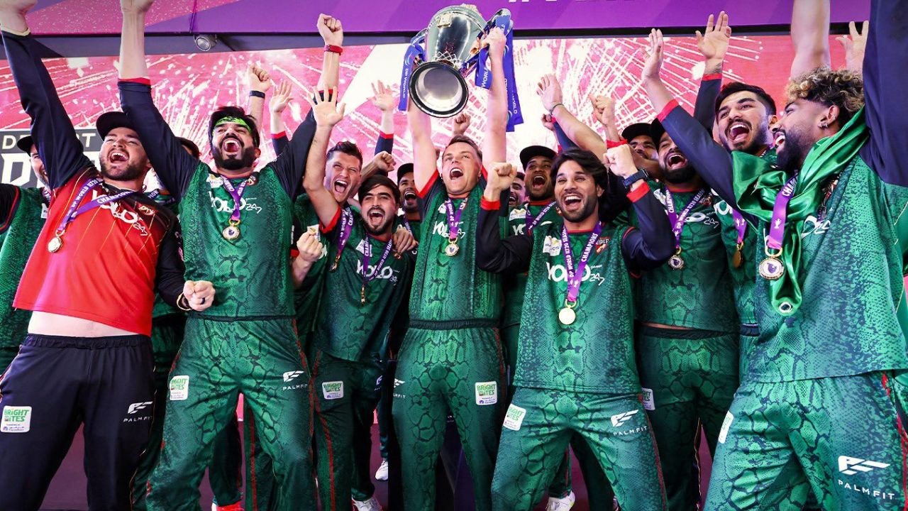 सैम करन की कप्तानी में डेजर्ट वाइपर्स ने किया कमाल, MI एमिरेट्स को हराकर पहली बार जीती ILT20 की ट्रॉफी | ILT20 2025 Desert Vipers won maiden title in sam curran captaincy against mi emirates