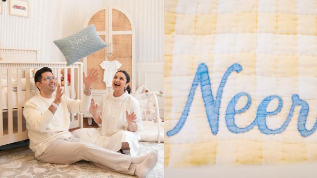 परिणीति चोपड़ा और राघव चड्ढा ने बेटे नीर के लिए विशेष नर्सरी तैयार की