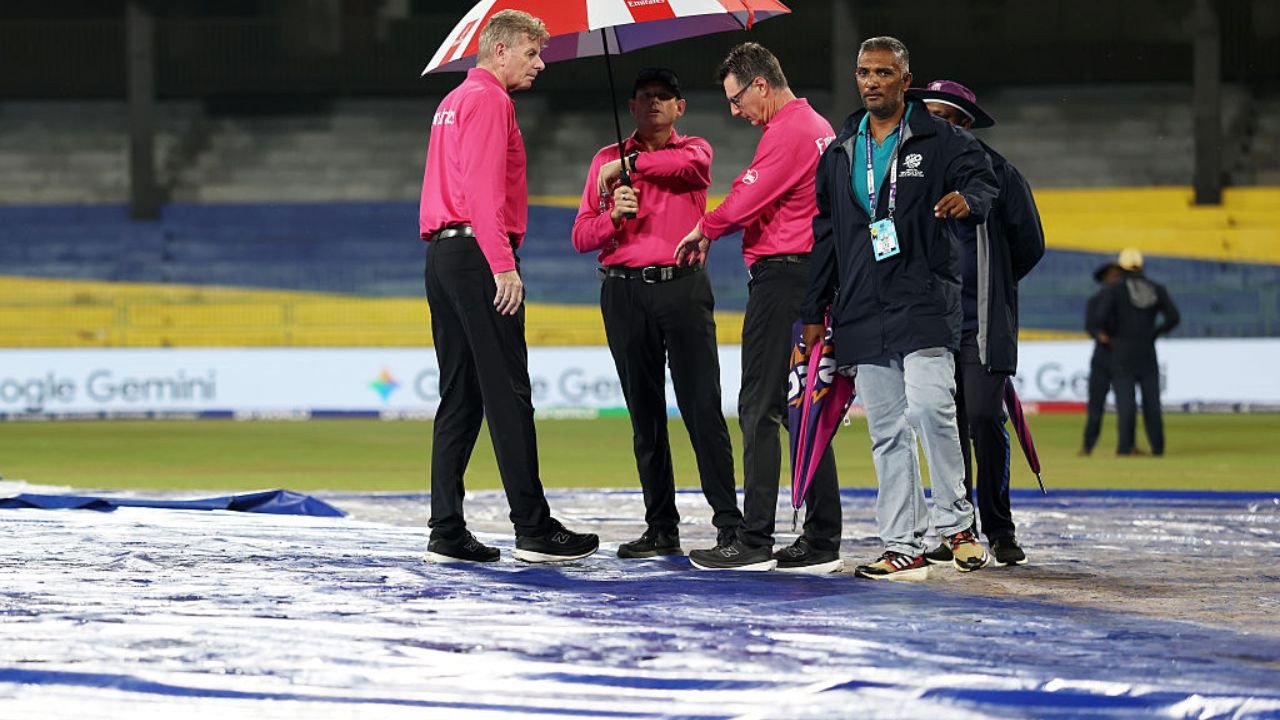 पाकिस्तान और न्यूजीलैंड का सुपर 8 मैच बारिश से रद्द, दोनों को मिले एक-एक अंक