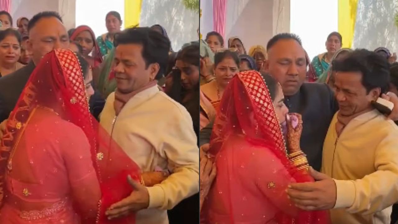 राजपाल यादव का भतीजी की विदाई पर भावुक वीडियो हुआ वायरल