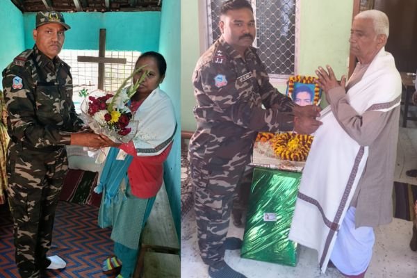 सालगिरह से पहले झारखंड जगुआर ने 24 वीरों की शहादत को किया याद, परिवारों को दिया मान।