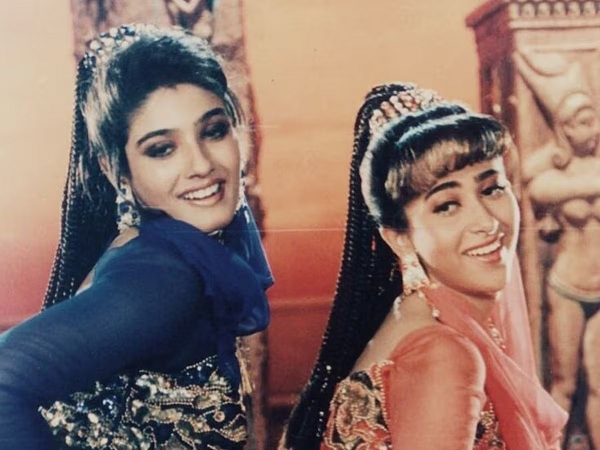 रवीना टंडन और करिश्मा कपूर के बीच कपड़ों पर विवाद