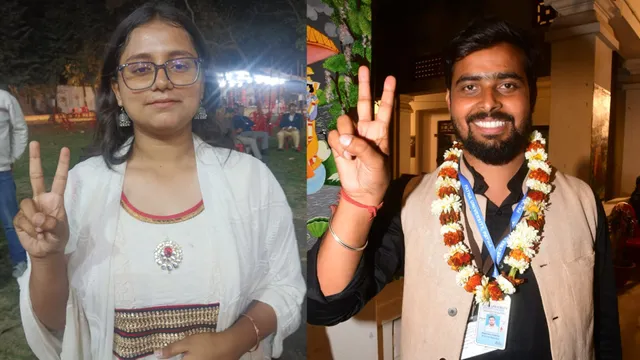 पटना यूनिवर्सिटी छात्र संघ चुनाव लंबे समय के बाद NSUI का दबदबा,शांतनु शेखर अध्यक्ष और खुशी कुमारी ने महासचिव पद पर कब्जा जमाया