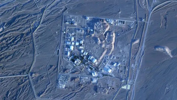 अमेरिका और इजरायल का ईरान के नतान्ज परमाणु केंद्र पर भयंकर हमला