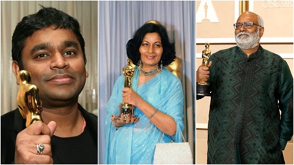 Which Indian artists have won this Oscar award so far?