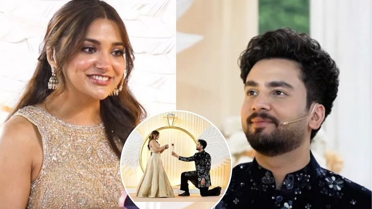 'बिग बॉस ओटीटी 2' विनर एल्विश यादव ने जिया शंकर को किया प्रपोज? 'एंगेज्ड सीजन 2' में वायरल हुआ वीडियो | Bigg Boss OTT 2 winner Elvish Yadav proposes to Jiya Shankar video goes viral on Engaged Season 2