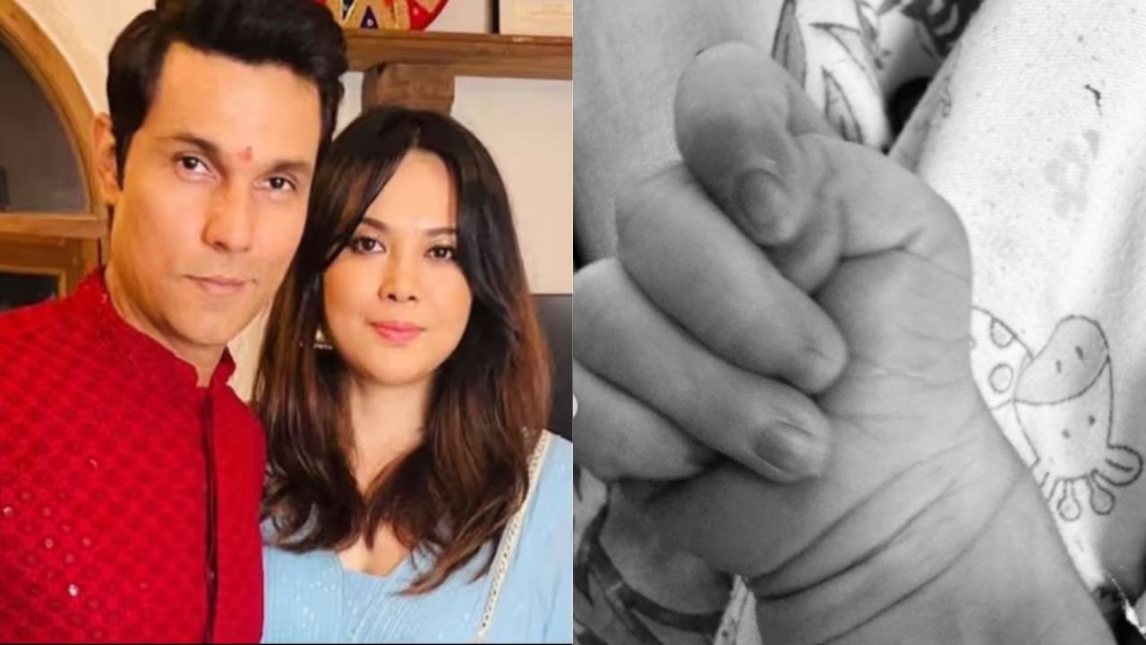 रणदीप हुड्डा और लिन लैशराम बने माता-पिता, बेटी की तस्वीरें साझा कीं