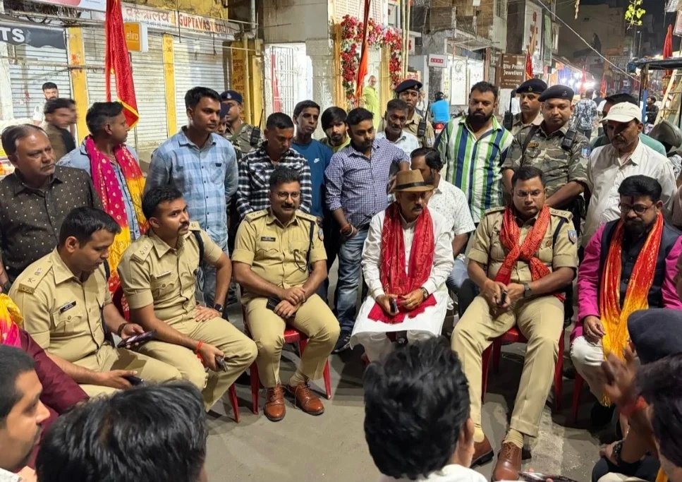 रामनवमी पर रांची में कड़ी सुरक्षा, एसएसपी ने लिया तैयारियों का जायजा