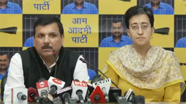 केजरीवाल के नए सरकारी आवास की तस्वीरों को AAP ने बताया फर्जी, आतिशी और संजयसिंह ने LG-CM को दी खुली चुनौती