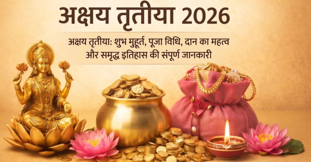 Akshaya Tritiya 2026 : अक्षय तृतीया 2026 लाइव : आज है साल का सबसे शुभ दिन